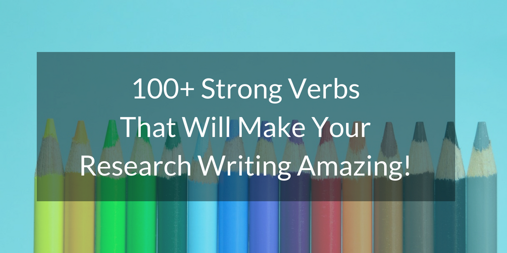 research papers on verbs