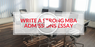 Video Write A Strong Mba Admissions Essay Wordvice Video Write A Strong Mba Admissions Essay Wordvice