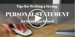Personal Statement (Play Button)