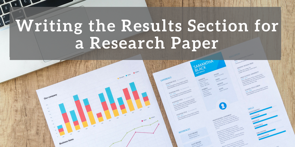 how to make results in research paper