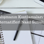 Çalışmanın Kısıtlamaları ve Alternatifleri Nasıl Sunulur