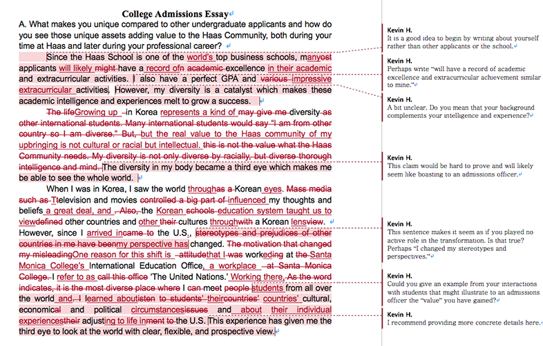 graduate school essay editing service